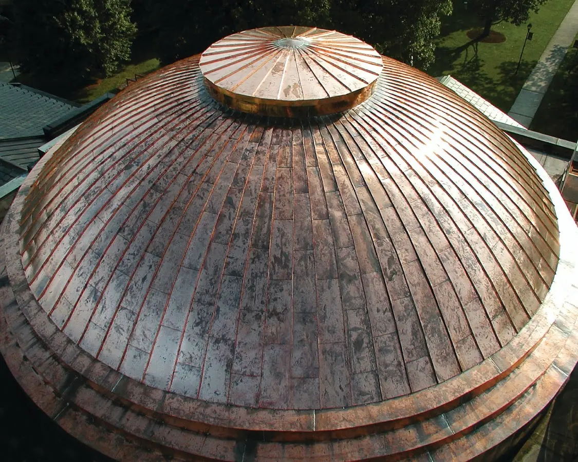 Craftsman Roofing crew installing a new roof in Downtown Austin